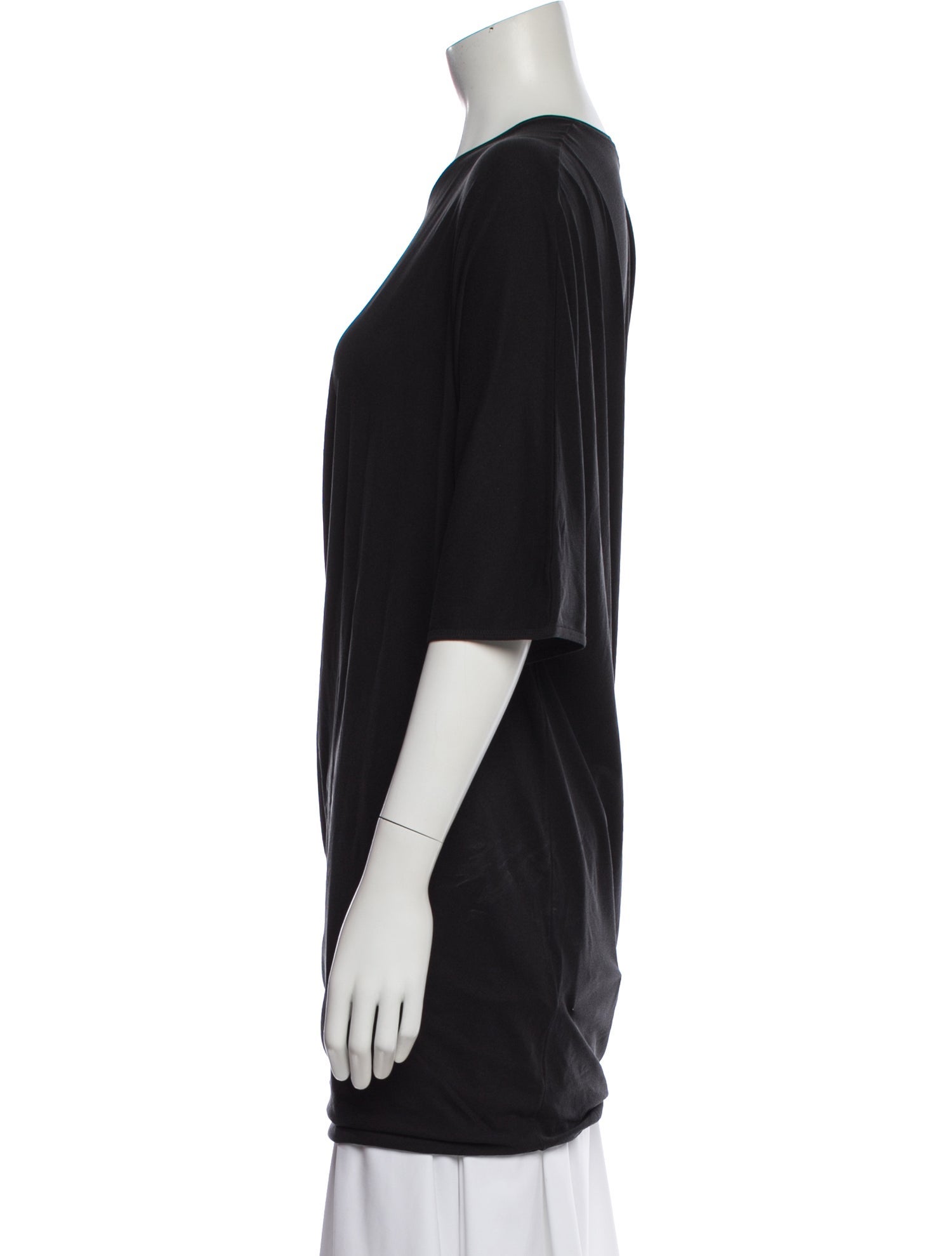 FFORME Silk Crew Neck T-Shirt