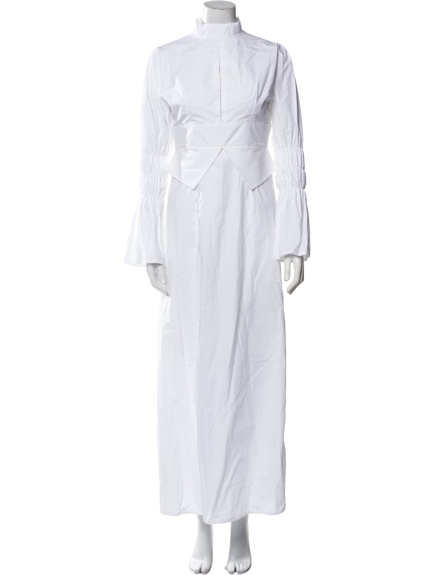 Destree Mock Neck Long Dress