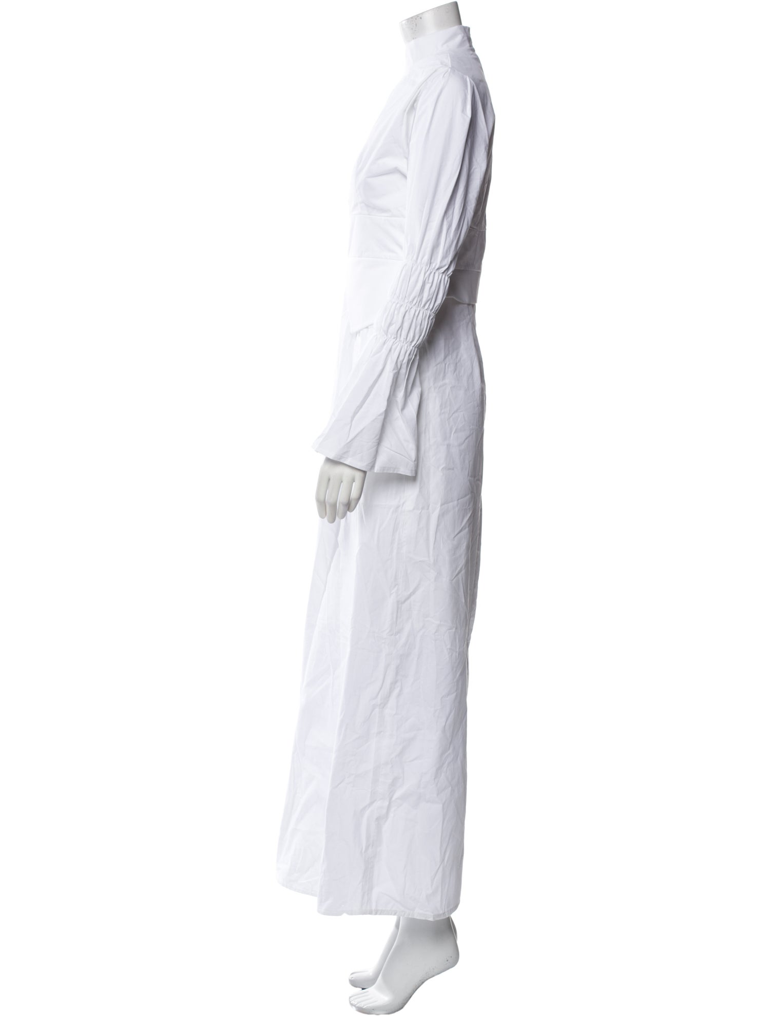 Destree Mock Neck Long Dress