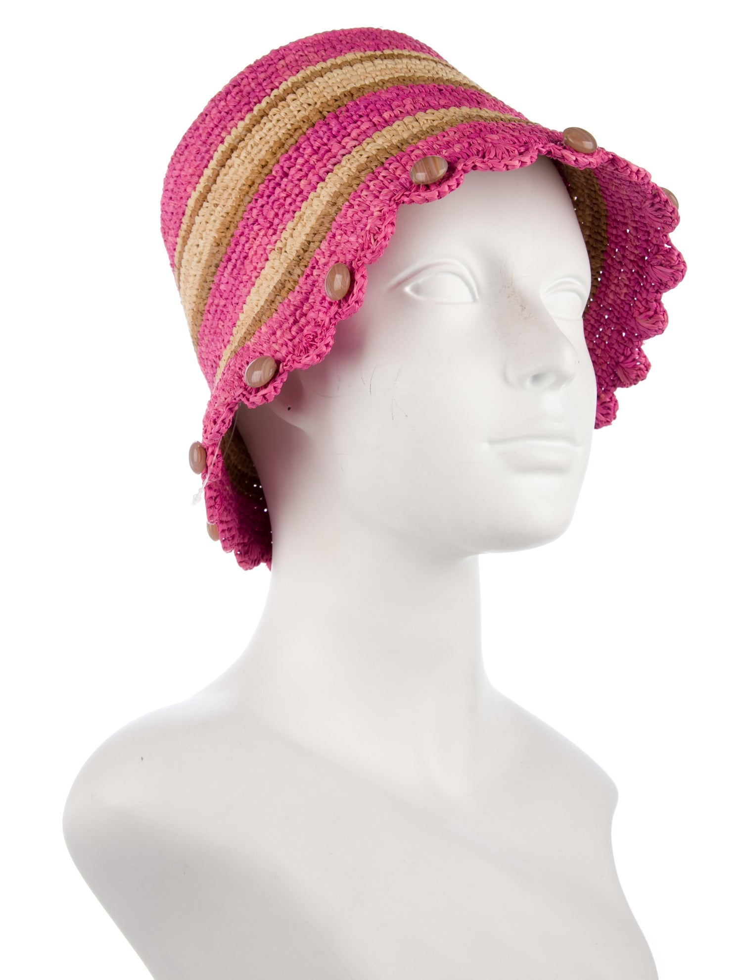 Destree Straw Bucket Hat w/ Tags