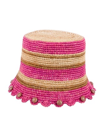 Destree Straw Bucket Hat w/ Tags