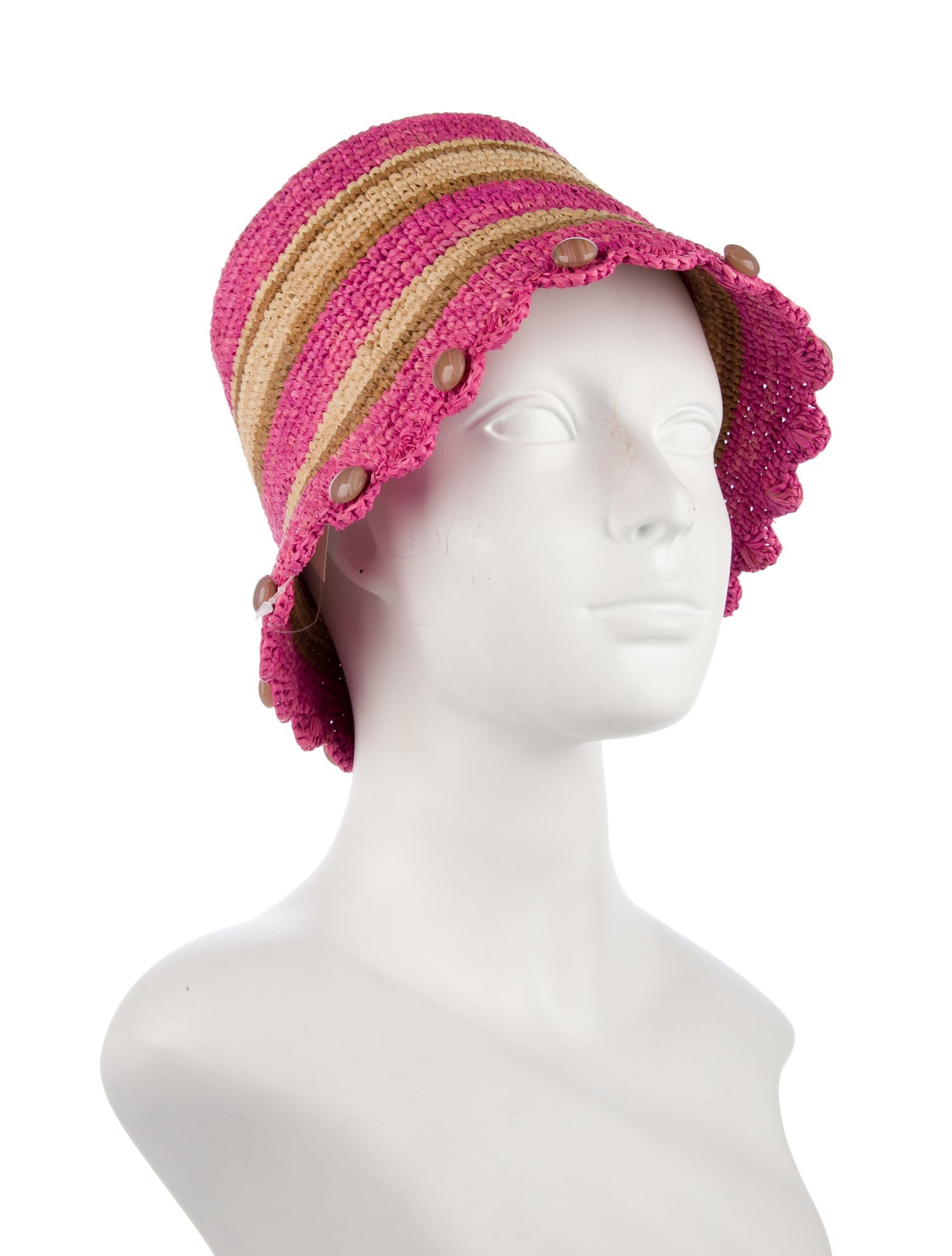 Destree Straw Bucket Hat w/ Tags