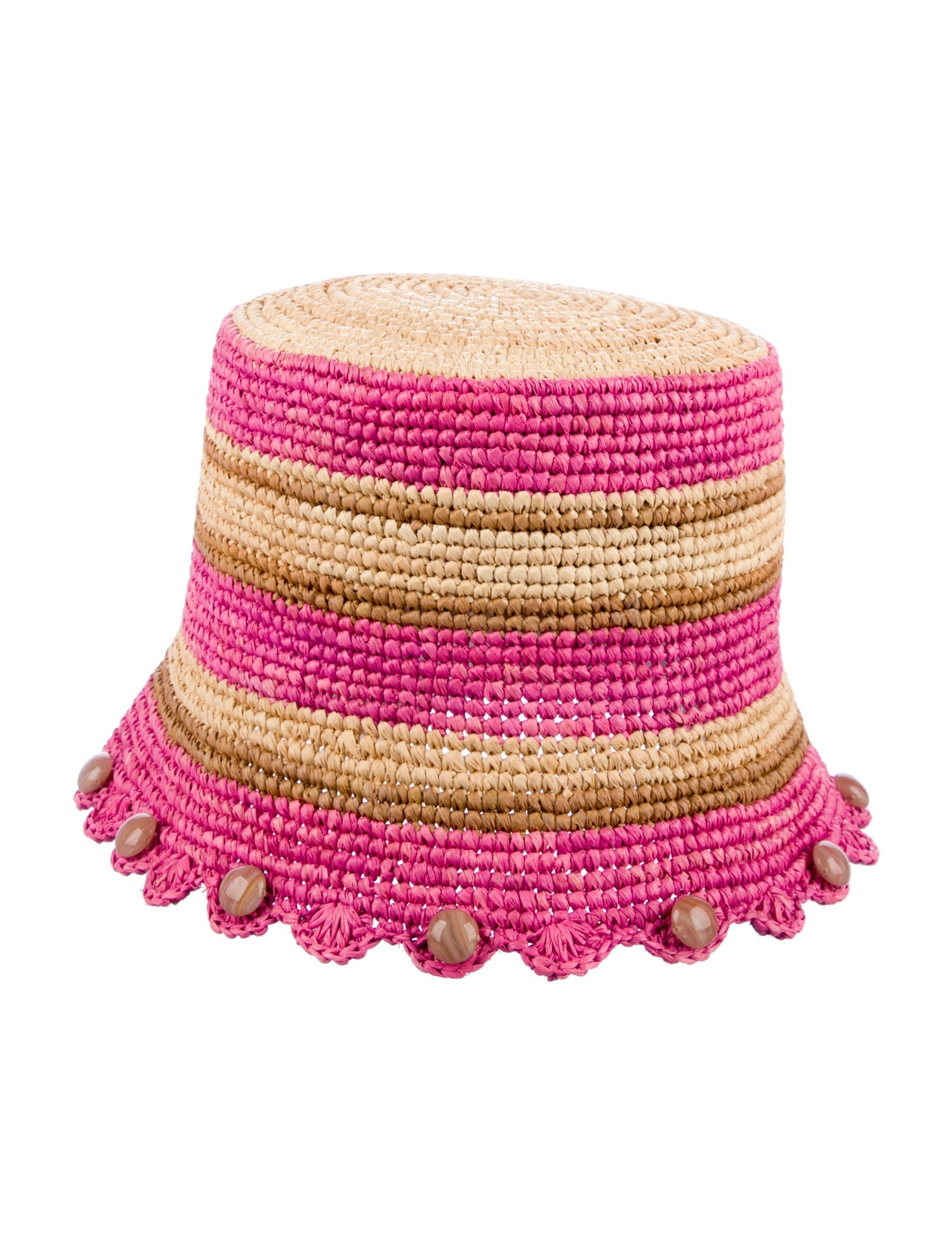 Destree Straw Bucket Hat