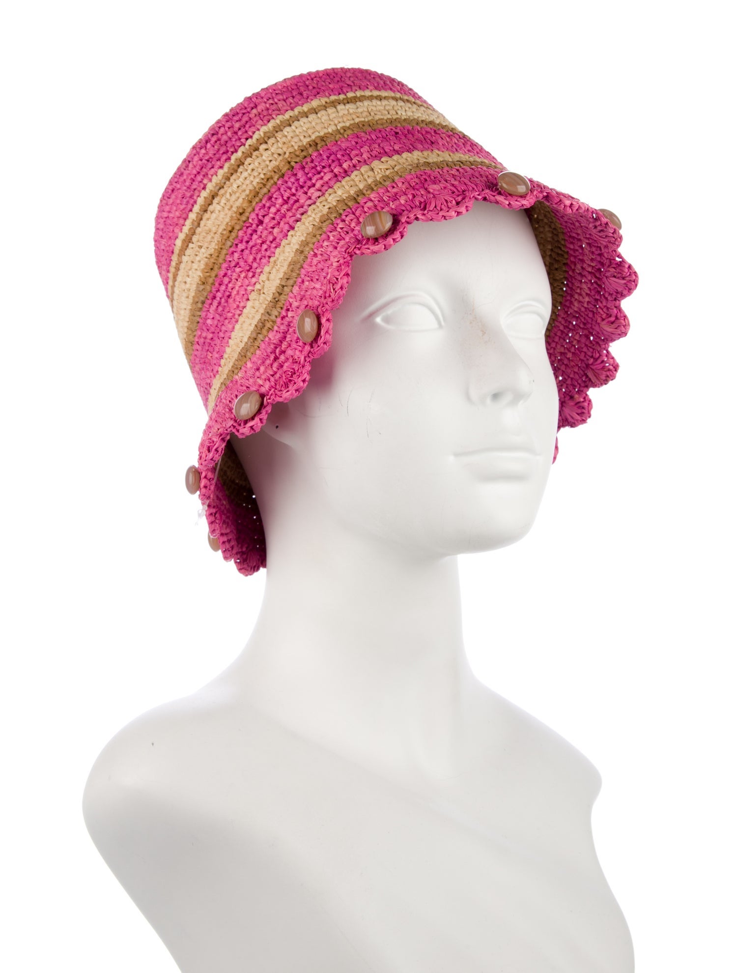 Destree Straw Bucket Hat