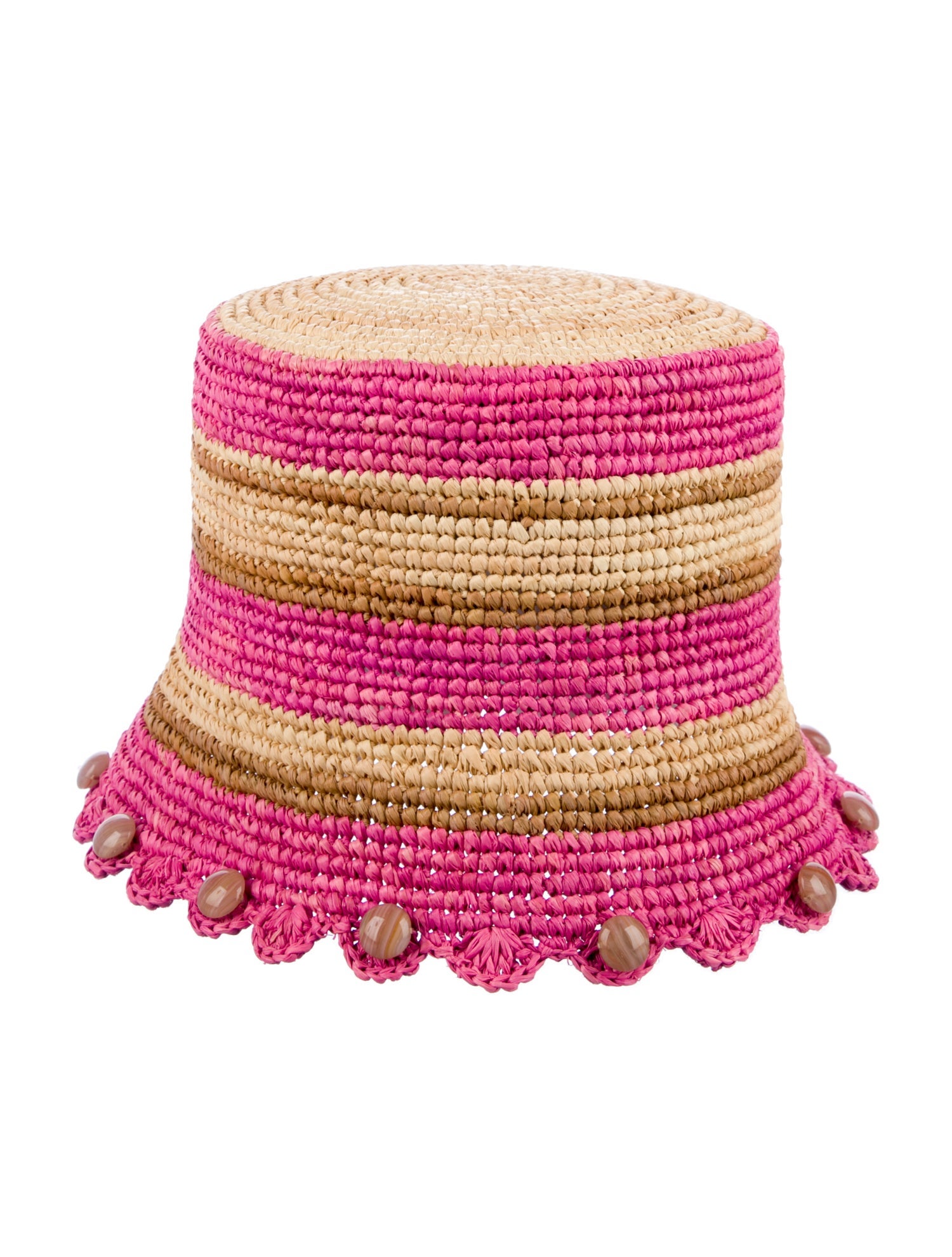 Destree Straw Bucket Hat