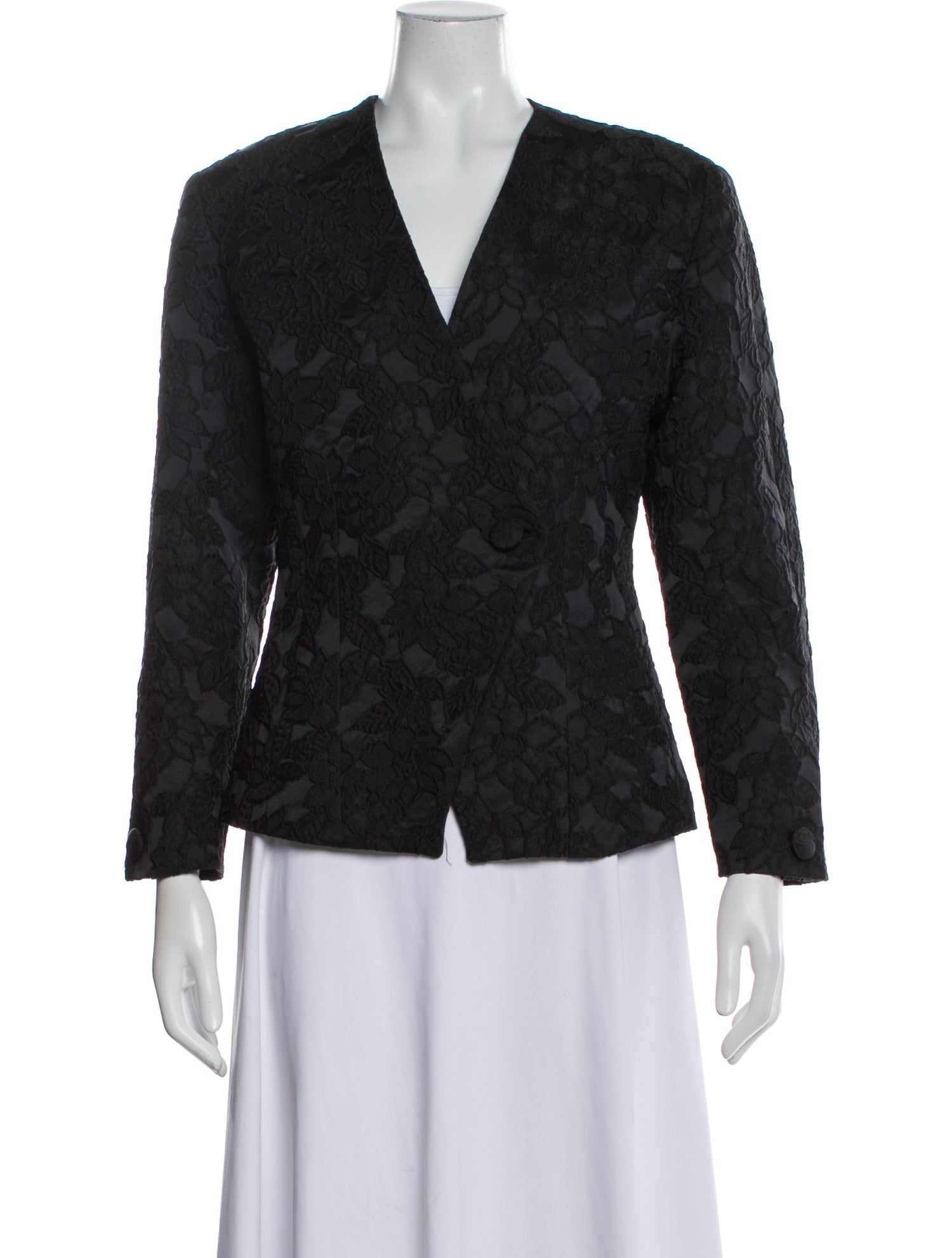 Destree Lace Pattern Evening Jacket