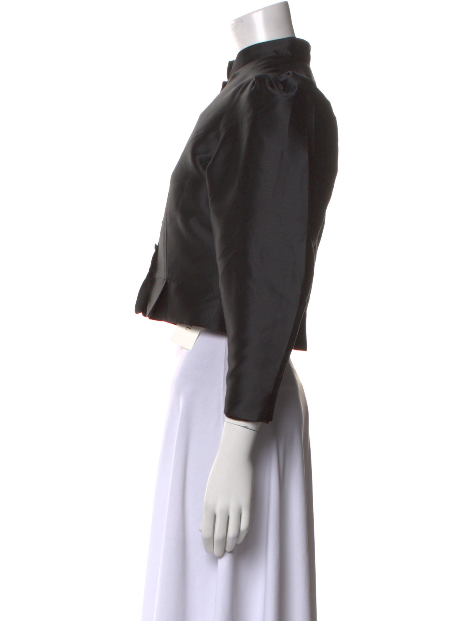 Destree Mock Neck Three-Quarter Sleeve Crop Top w/ Tags