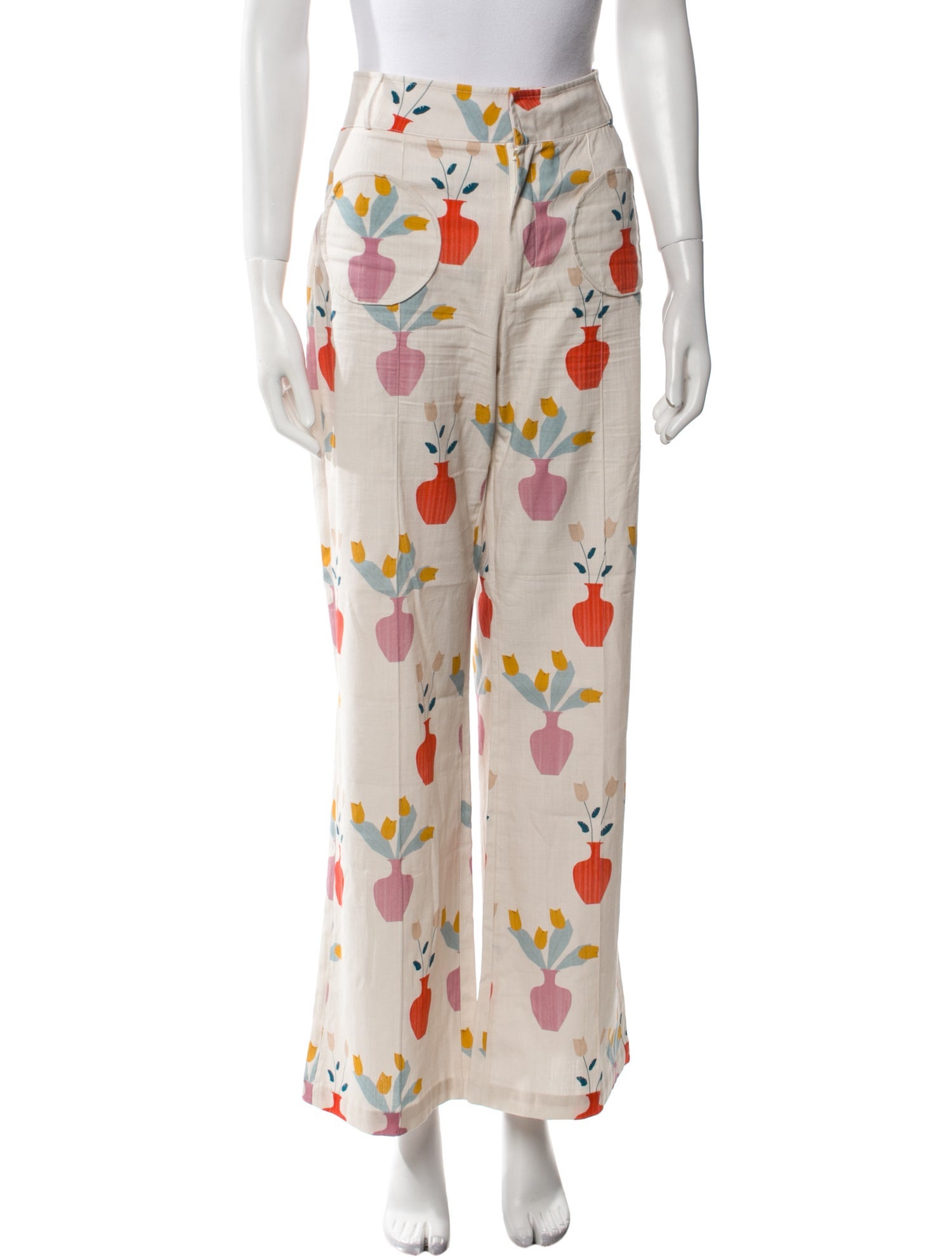 Destree Printed Wide Leg Pants