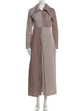 Destree Striped Long Dress