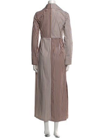 Destree Striped Long Dress