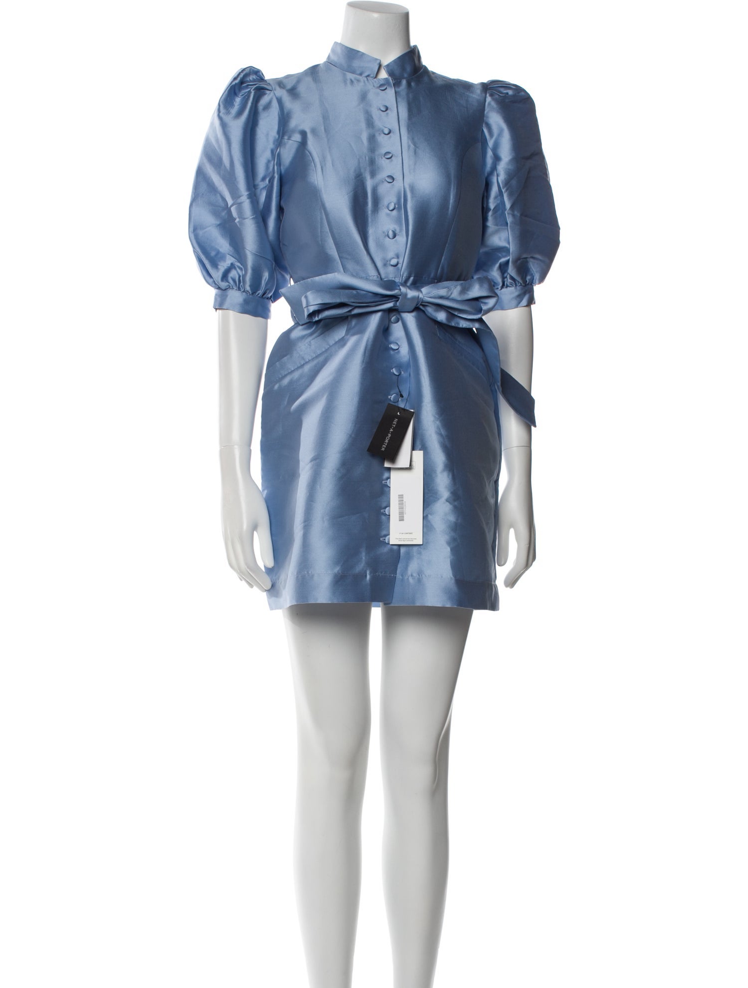 Destree Mock Neck Mini Dress