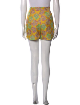 Destree Floral Print Mini Shorts