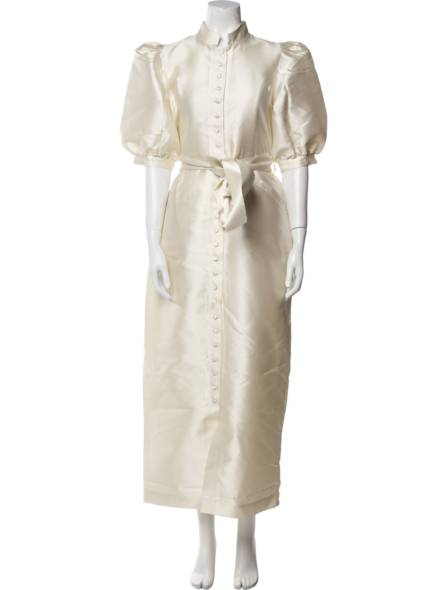 Destree Mock Neck Long Dress