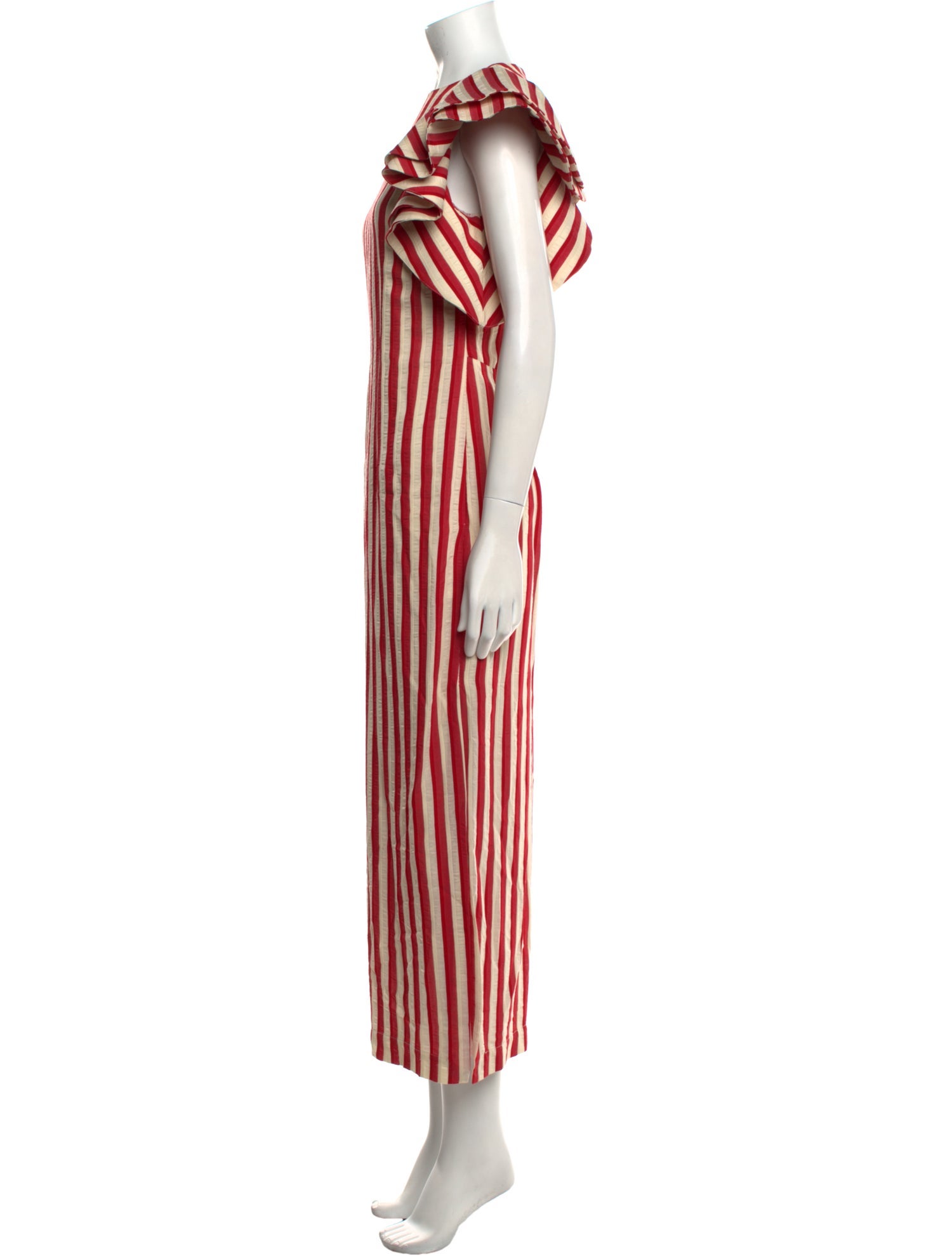 Destree Striped Long Dress