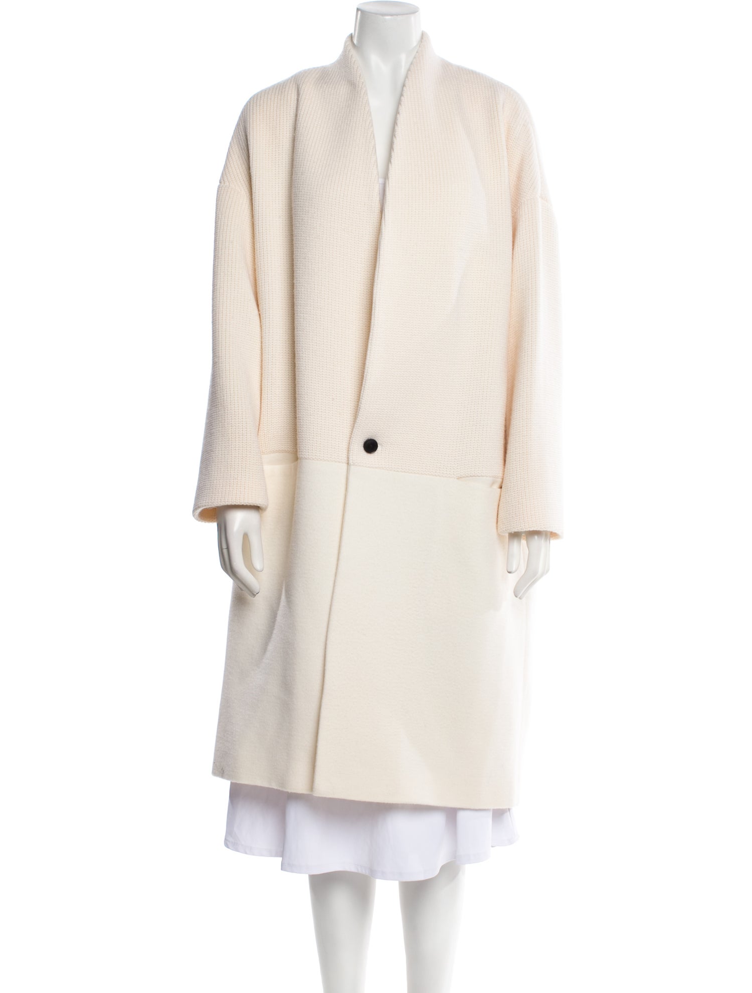 FFIXXED STUDIOS Wool Faux Fur Coat w/ Tags