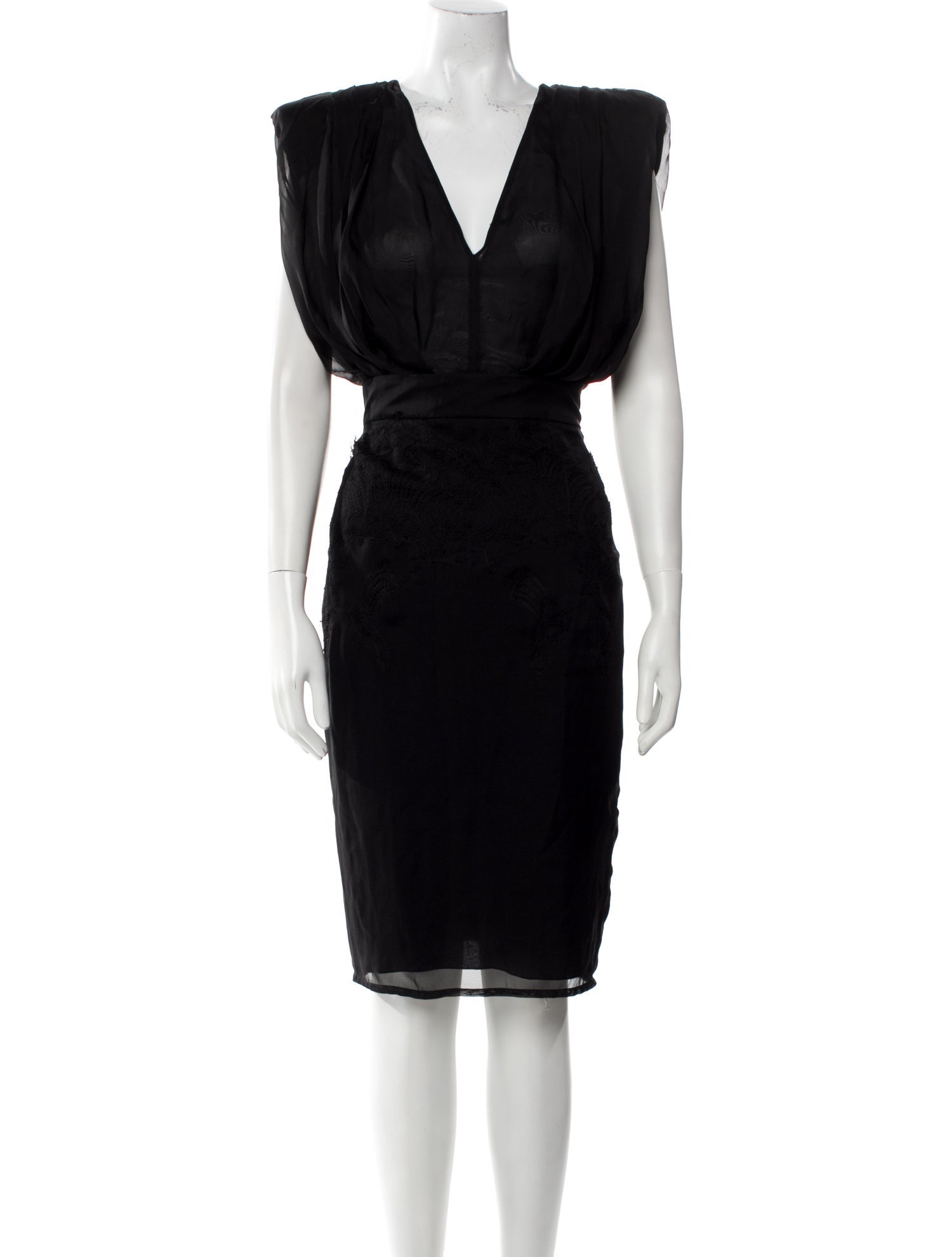 Francesco Scognamiglio Silk Midi Length Dress w/ Tags