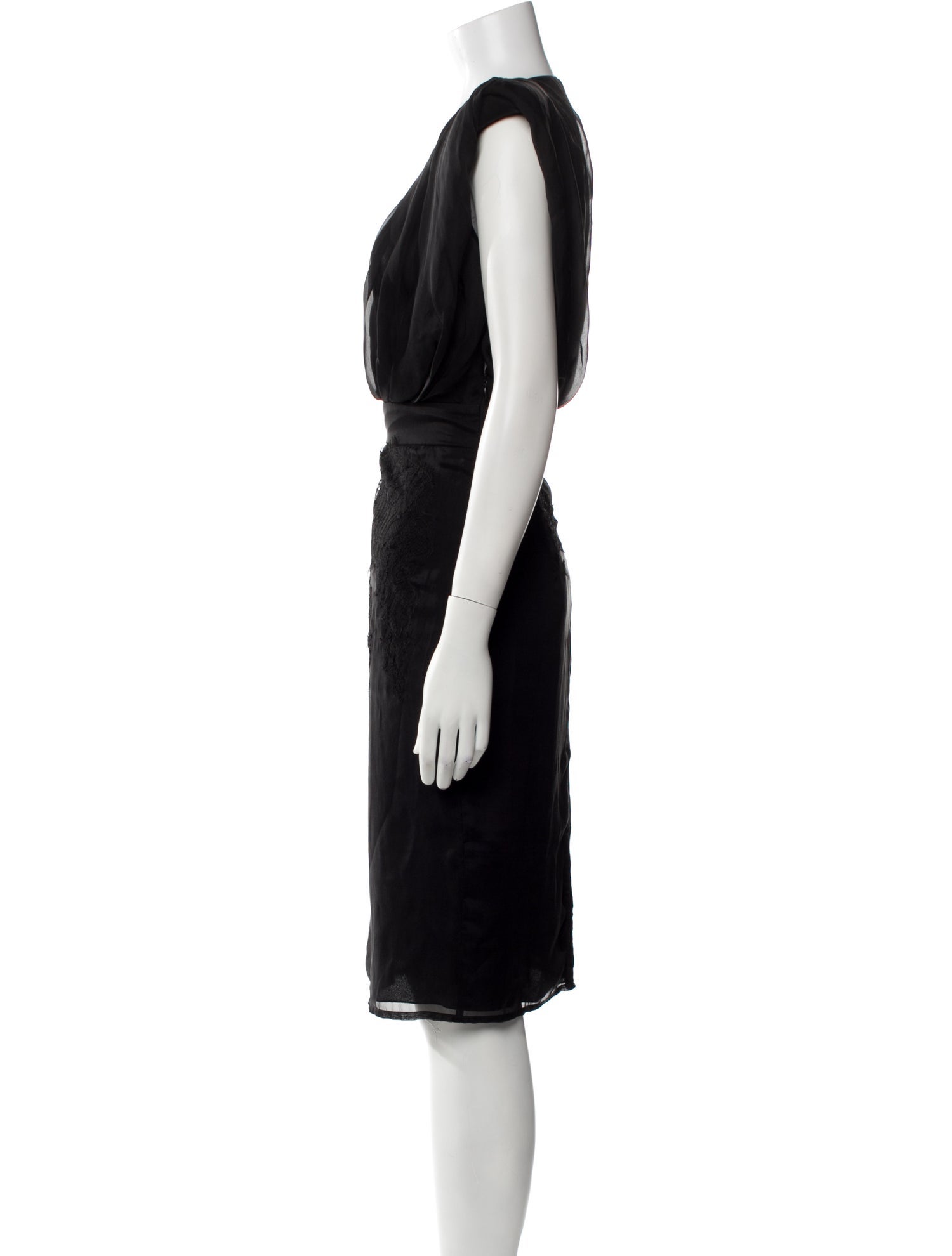Francesco Scognamiglio Silk Midi Length Dress w/ Tags