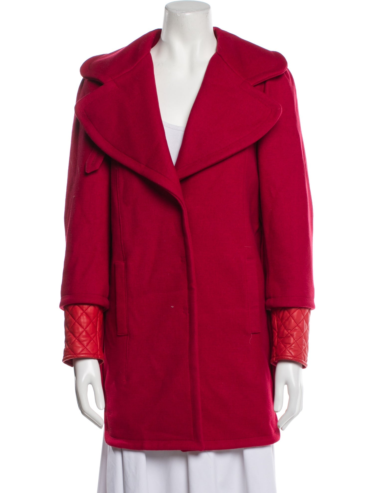 Francesco Scognamiglio Virgin Wool Peacoat