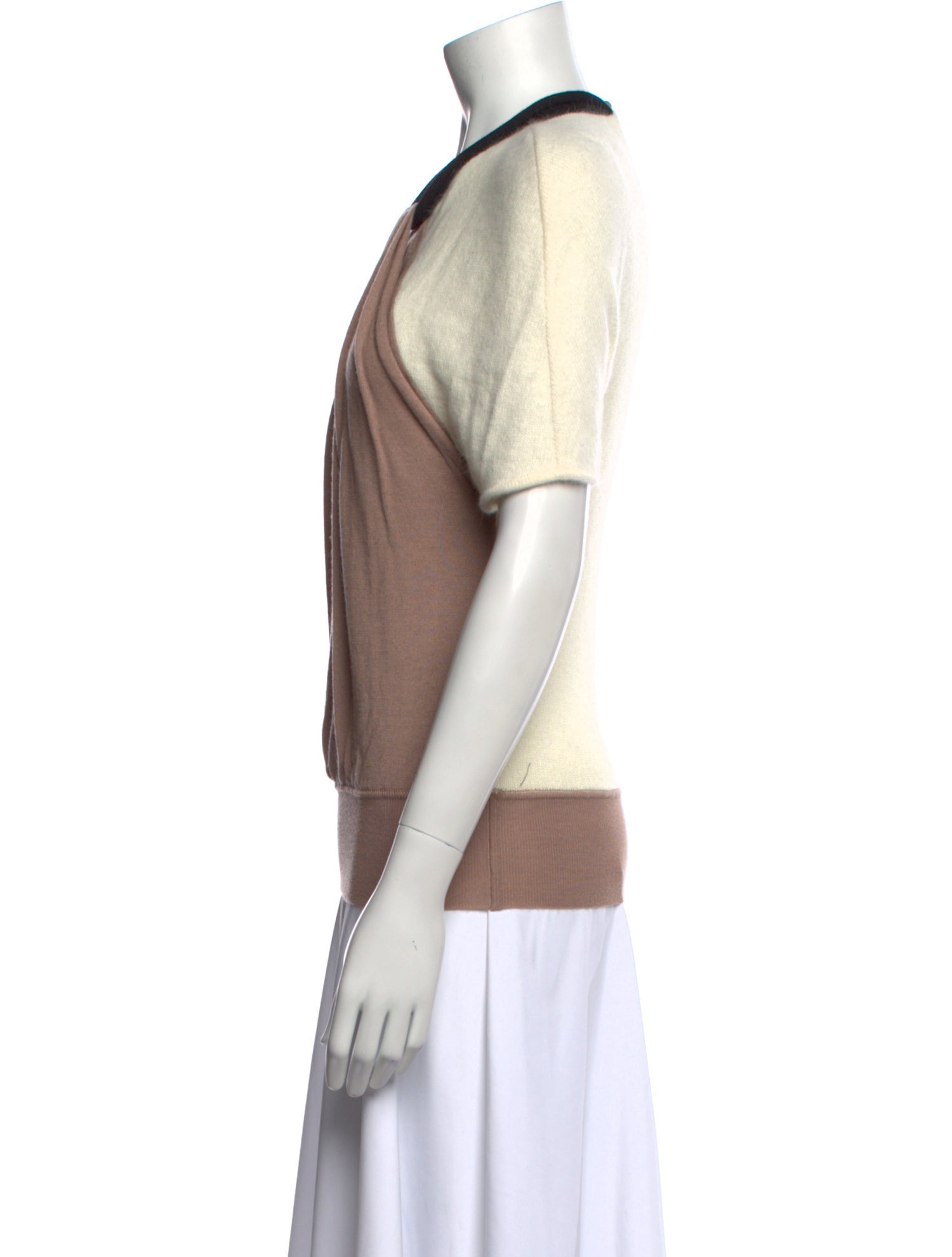 Francesco Scognamiglio Wool Crew Neck Sweater