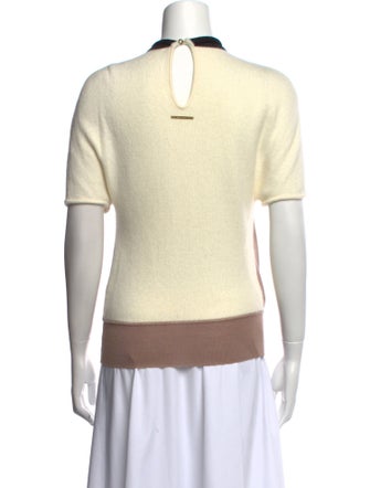 Francesco Scognamiglio Wool Crew Neck Sweater