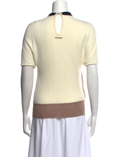 Francesco Scognamiglio Wool Crew Neck Sweater