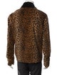 Flaneur Homme Animal Print Trucker Jacket