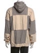 Flaneur Homme Colorblock Pattern Crew Neck Hoodie