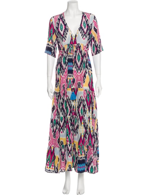 Figue Silk Long Dress