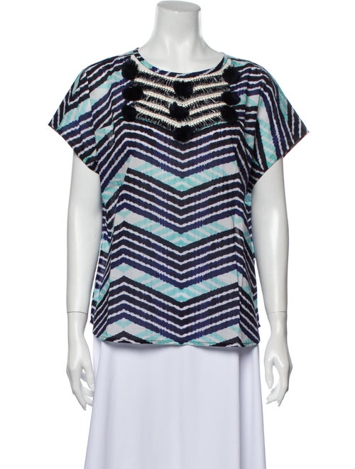 Figue Ludivine Striped T-Shirt Blue