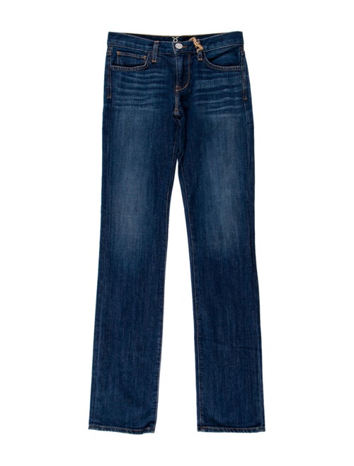 Figue Low-Rise Straight Leg Jeans w/ Tags Blue