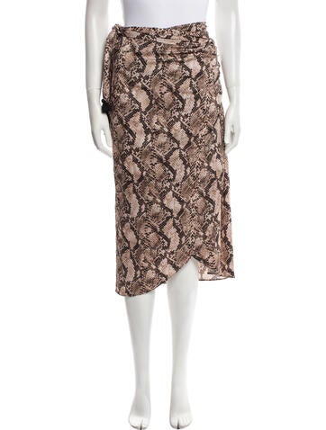 Figue Dresses Animal Print Mini Dress S