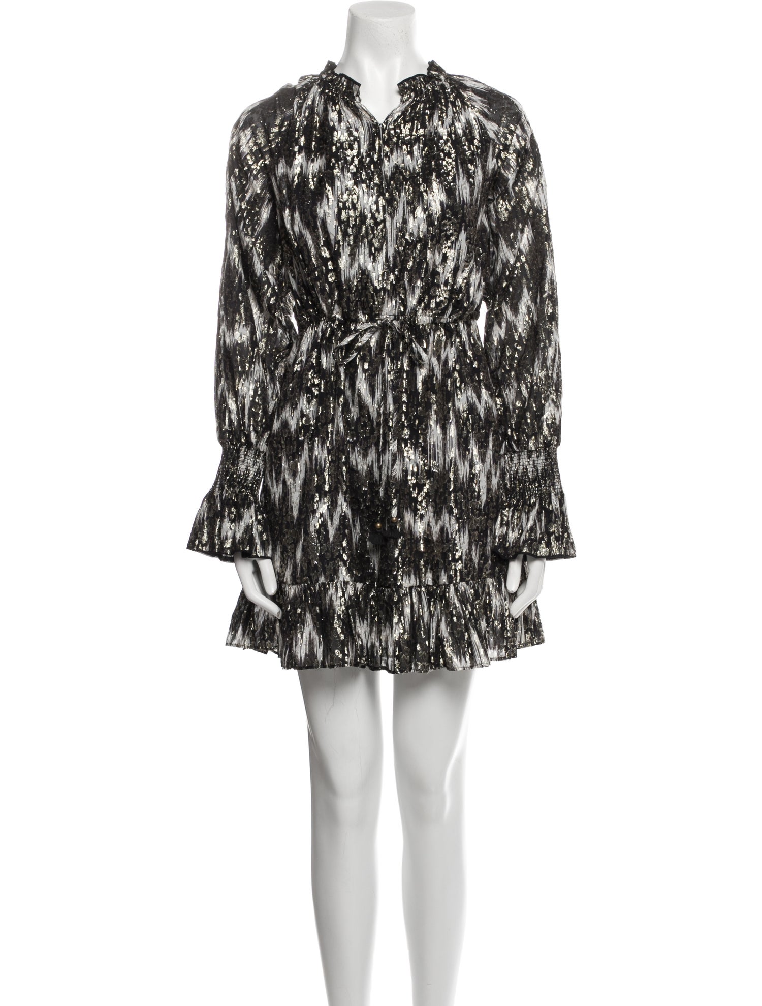 Figue Printed Mini Dress w/ Tags