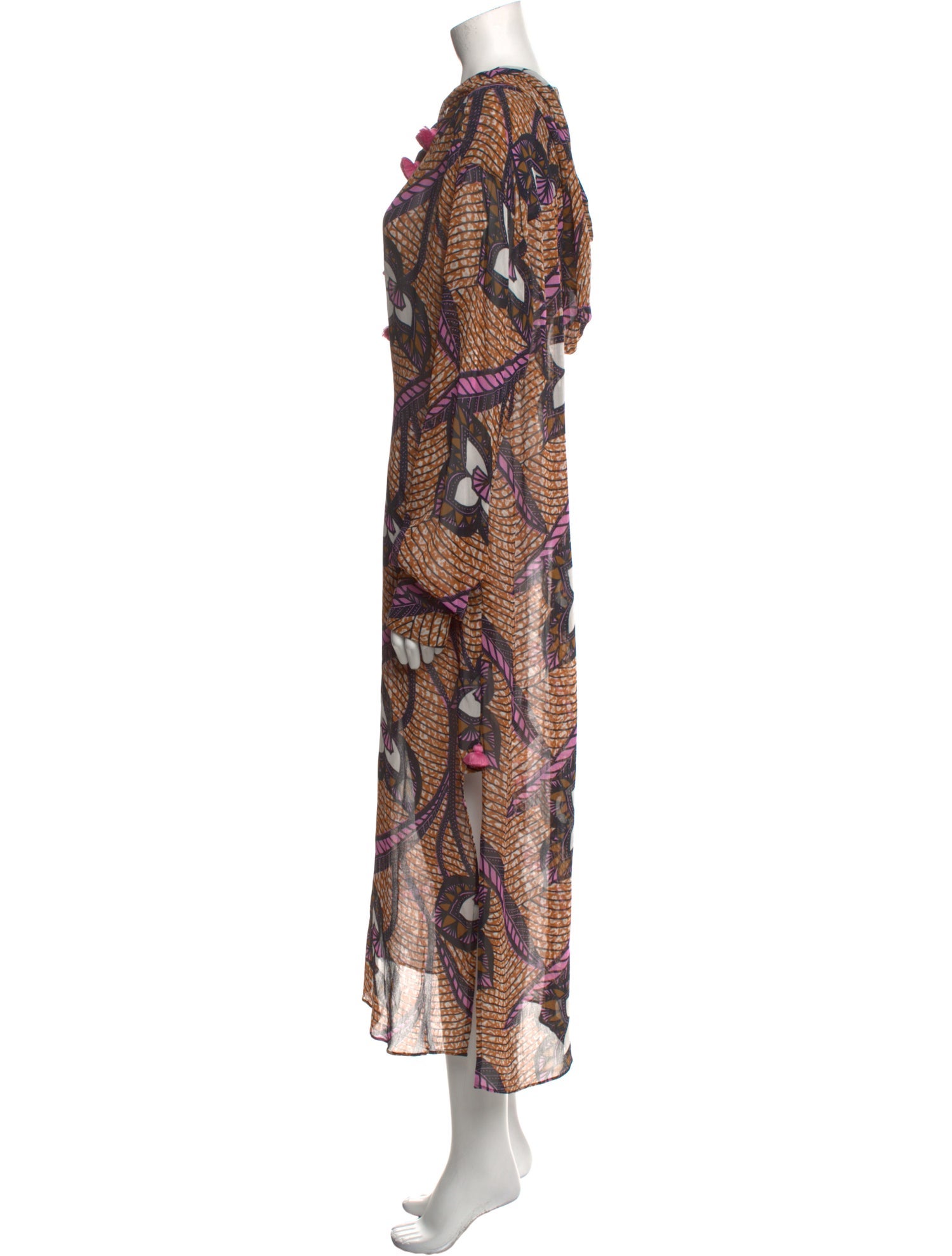 Figue Printed Long Dress