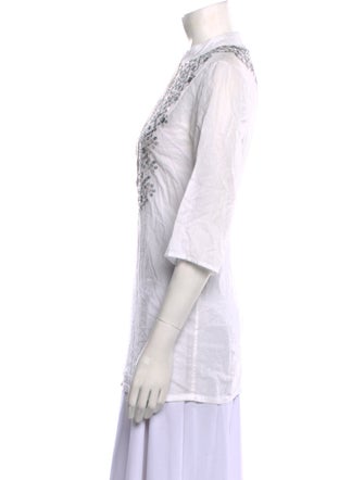 Figue Printed V-Neck Tunic