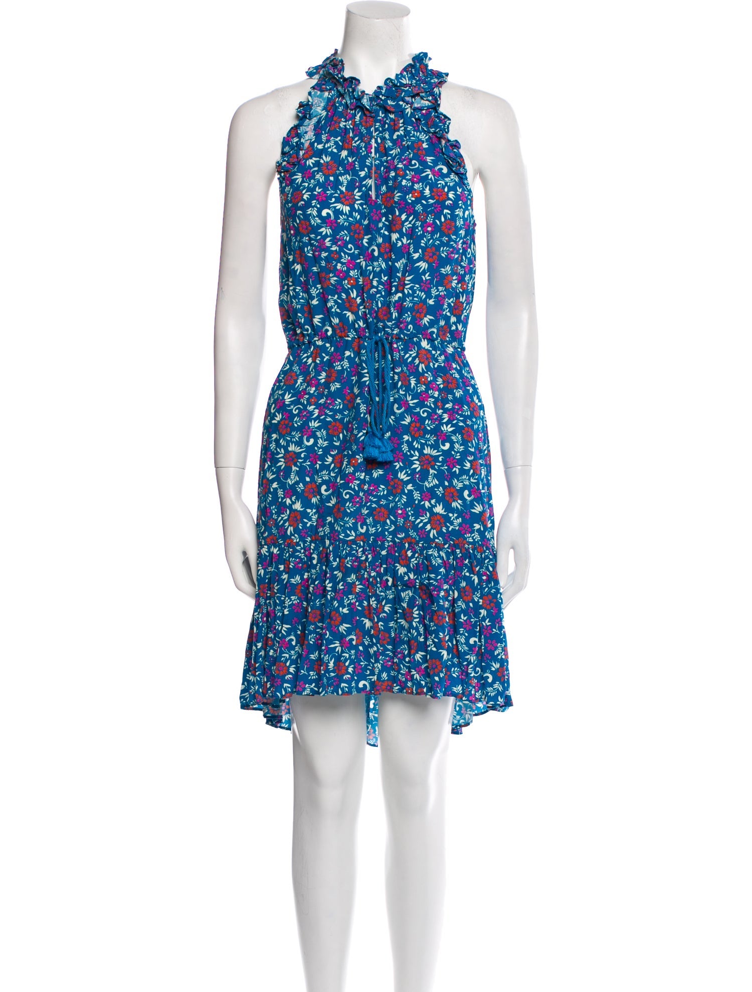 Figue Floral Print Mini Dress