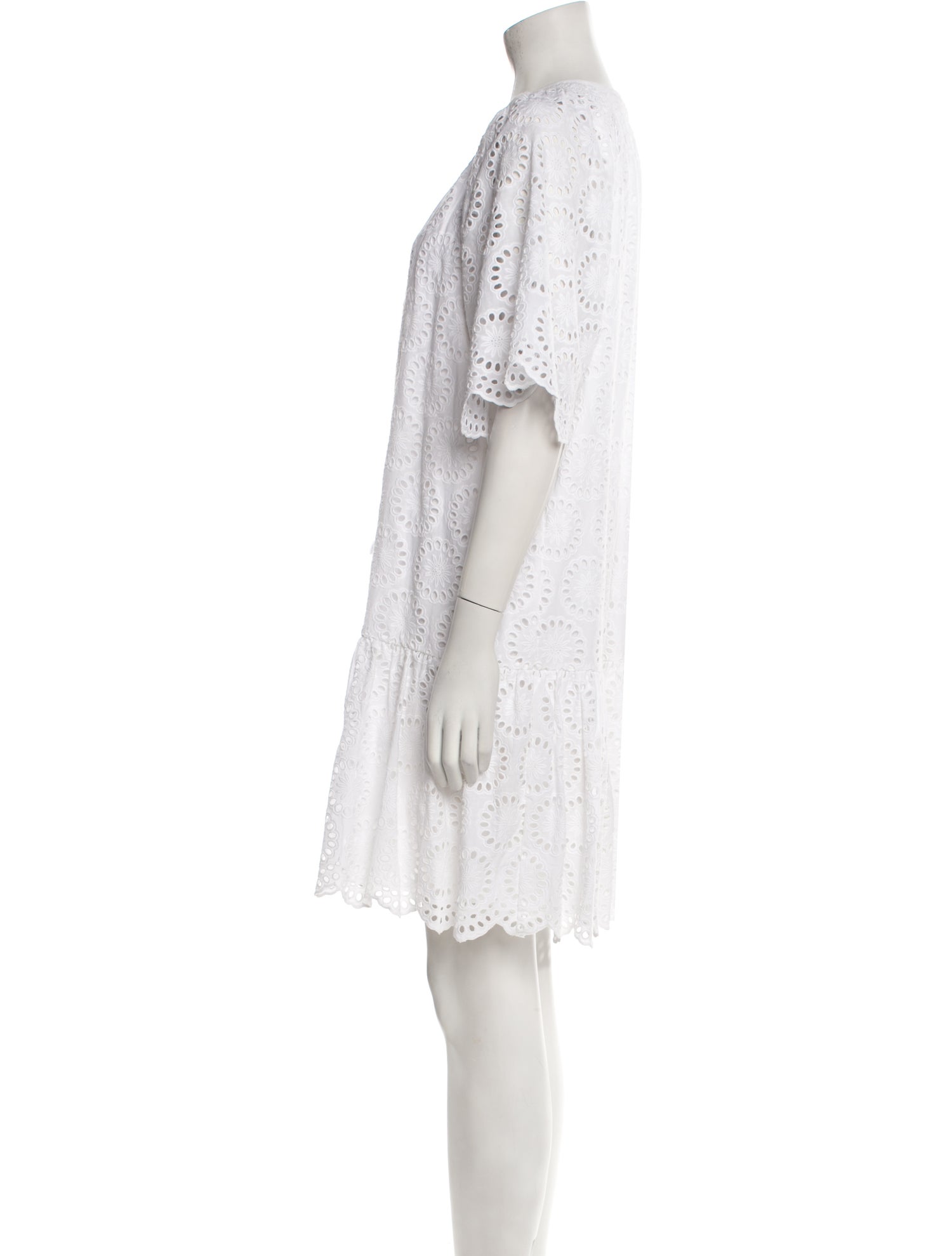 Figue Crew Neck Mini Dress