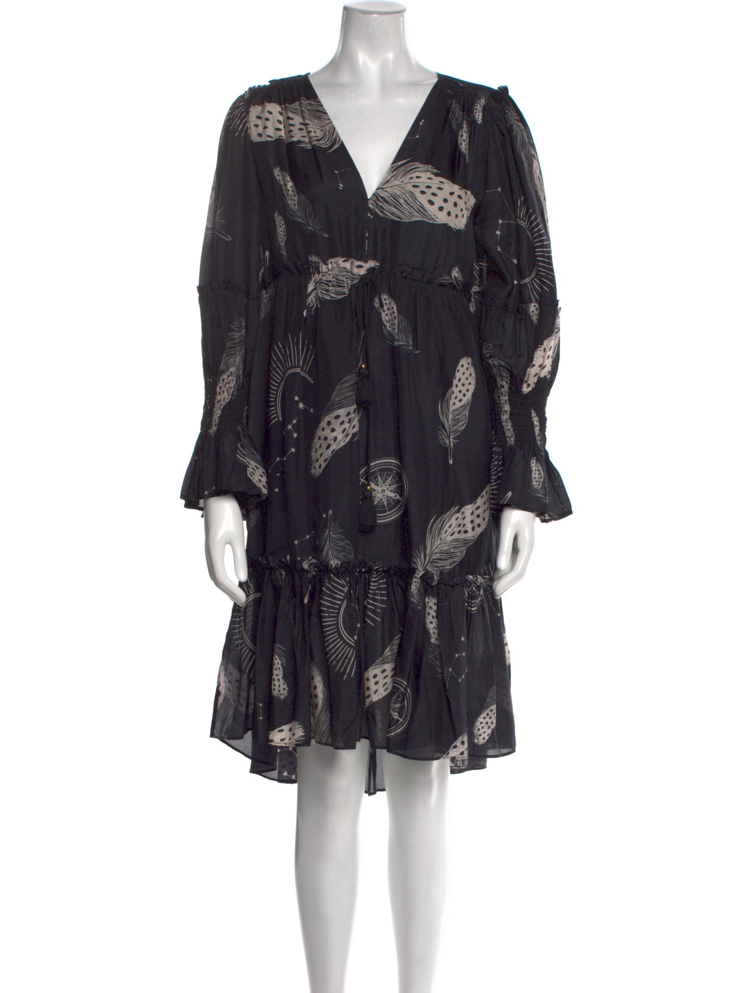 Figue Silk Midi Length Dress