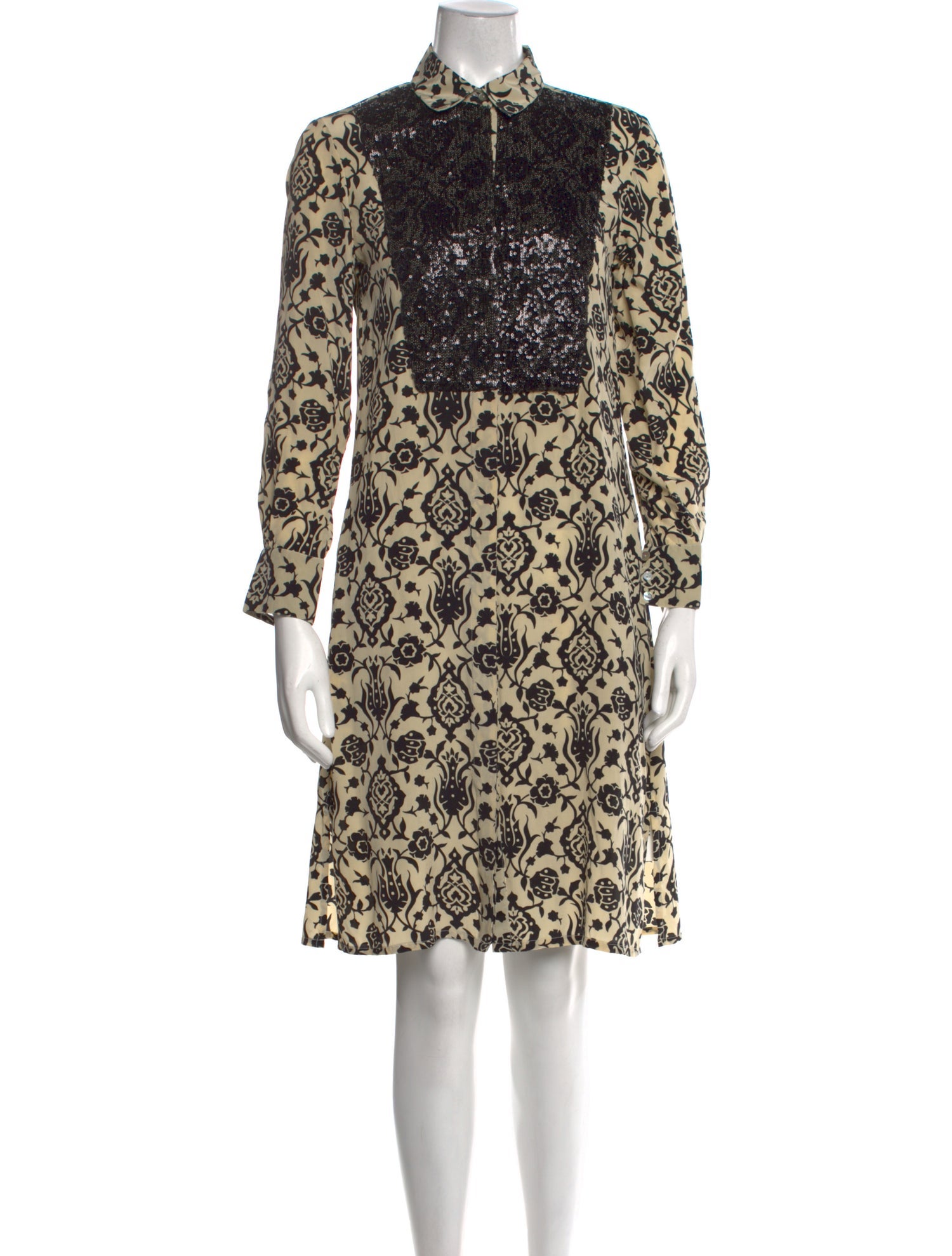 Figue Silk Midi Length Dress