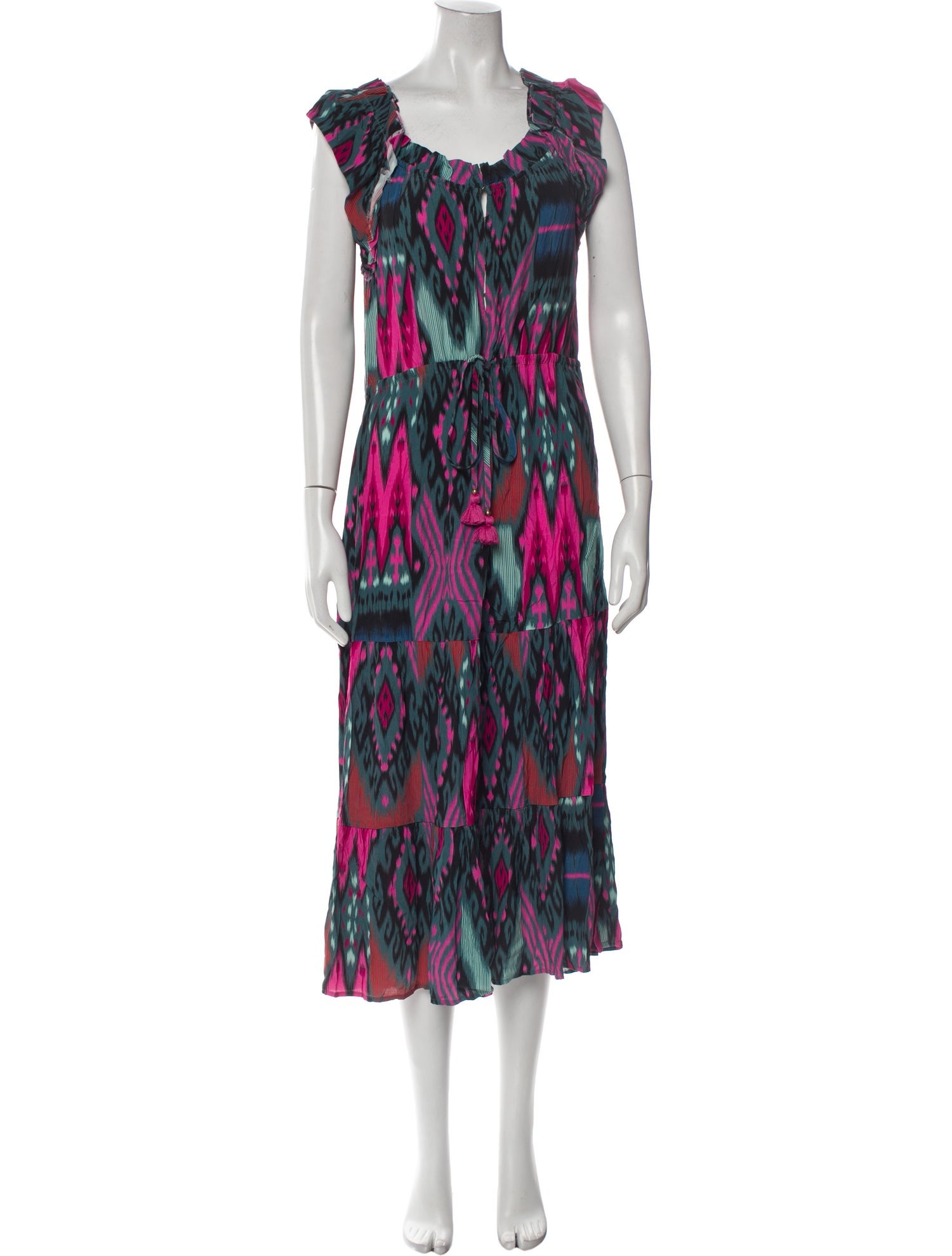 Figue Printed Long Dress