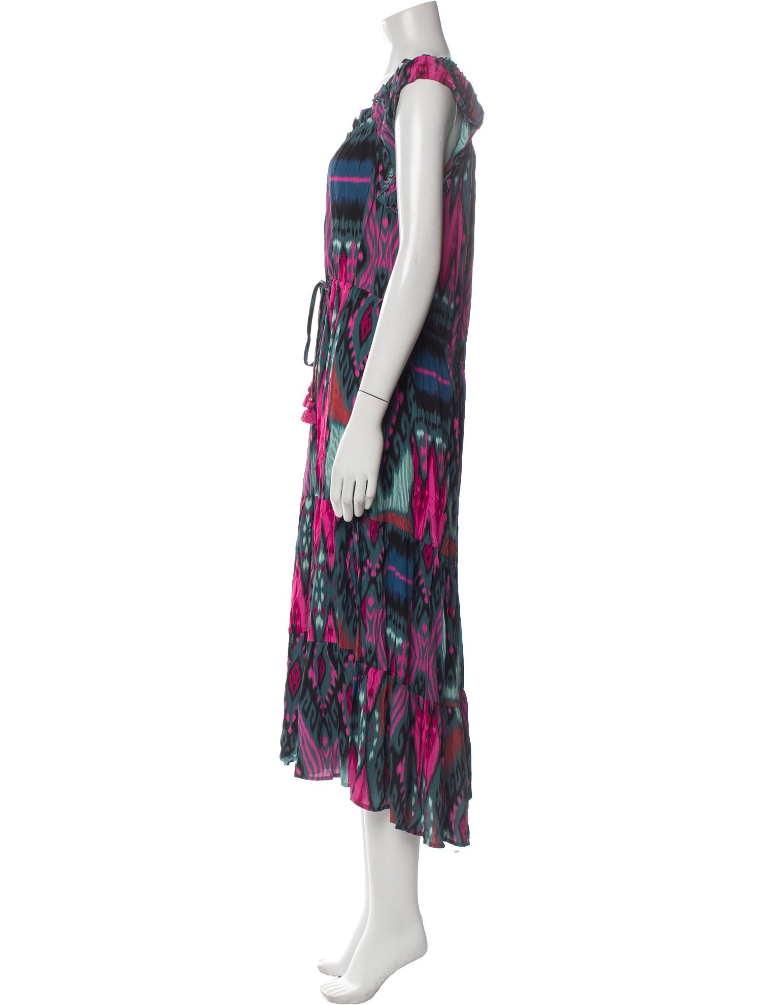 Figue Printed Long Dress