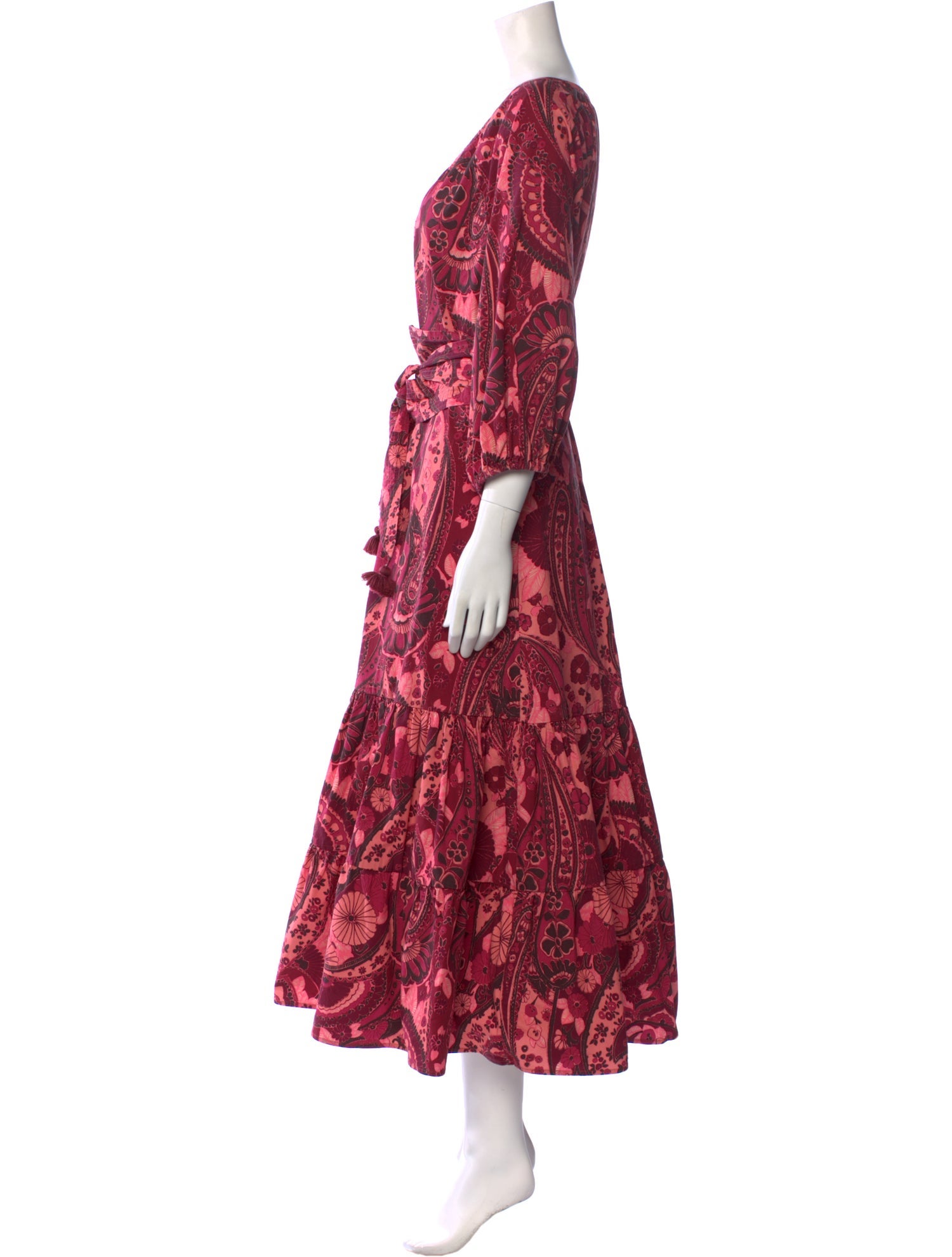 Figue Floral Print Long Dress