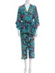 Figue Silk Floral Print Pant Set