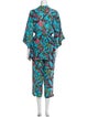 Figue Silk Floral Print Pant Set
