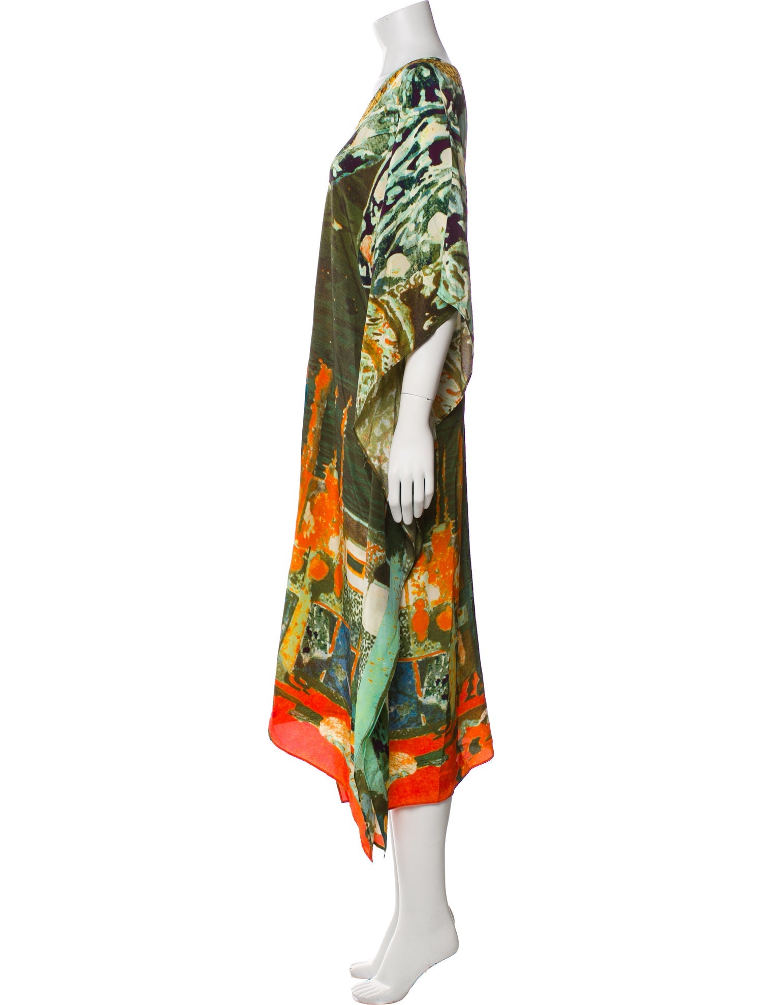 Figue Silk Midi Length Dress