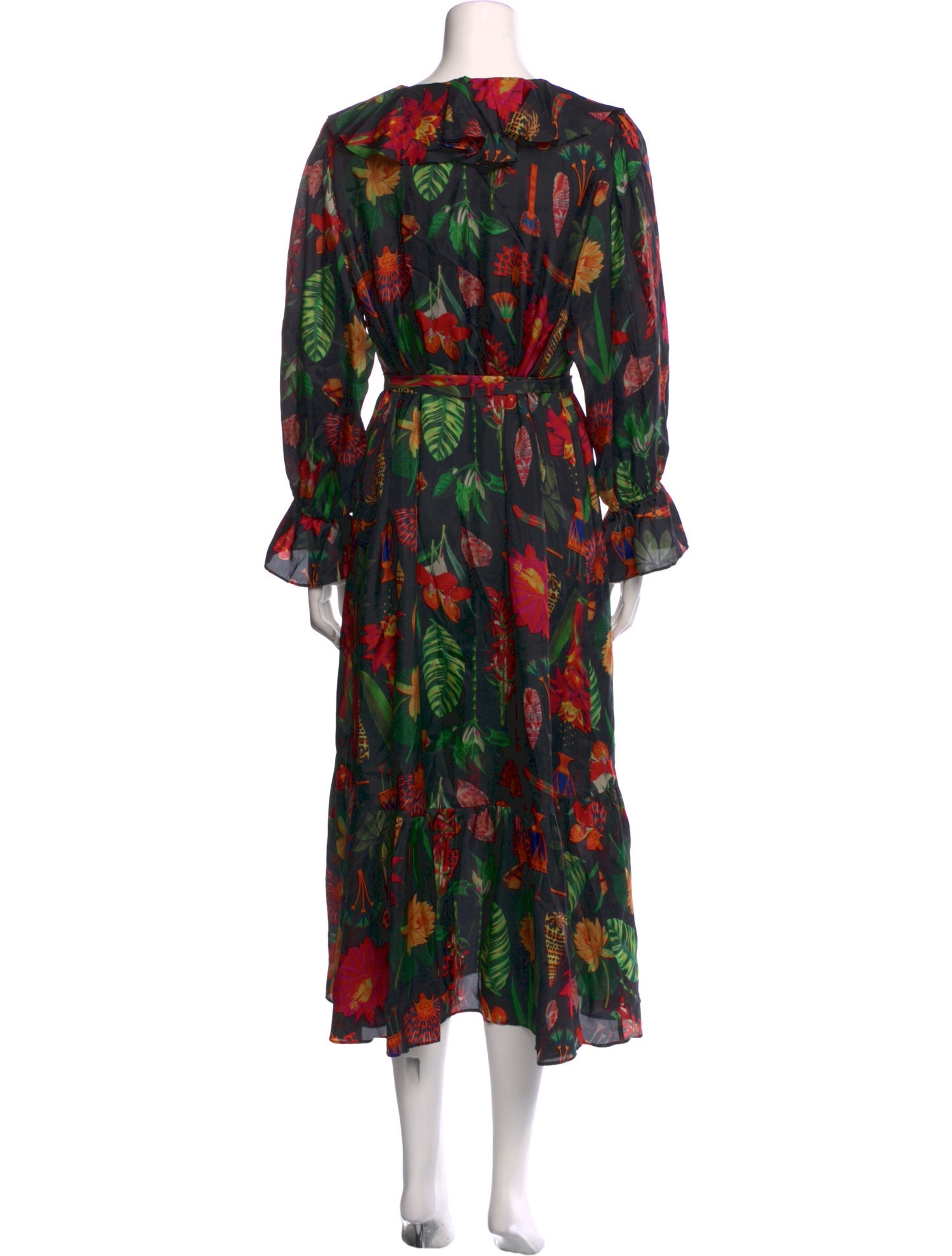 Figue Silk Long Dress