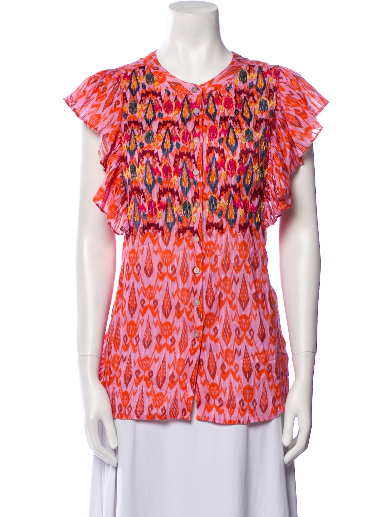 Figue Printed Crew Neck T-Shirt