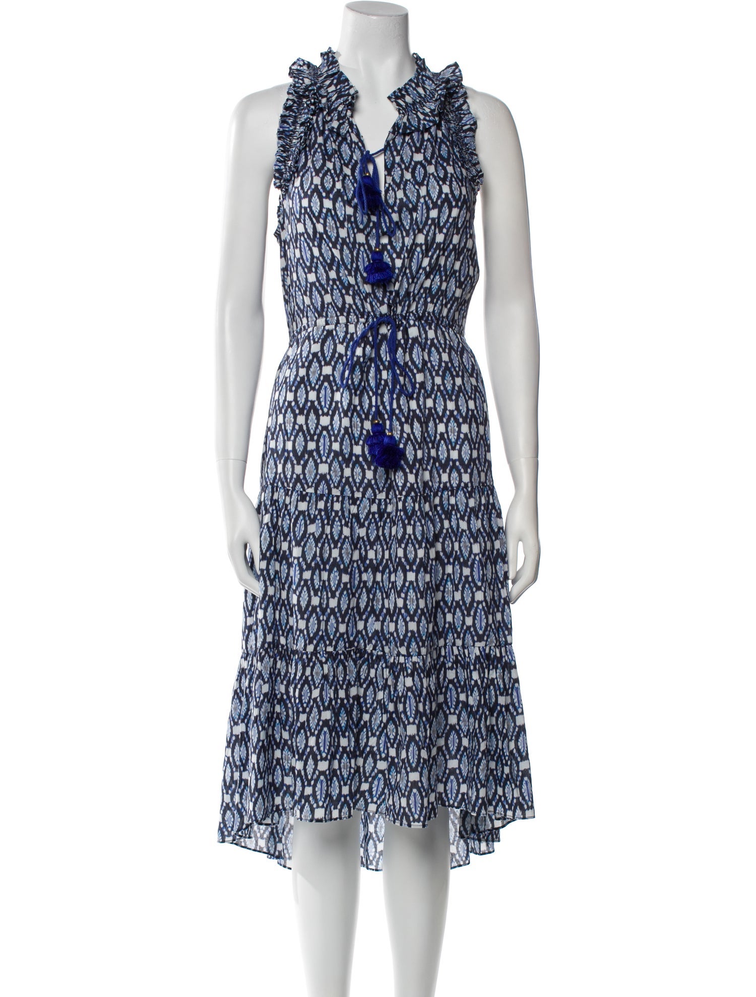 Figue Printed Midi Length Dress