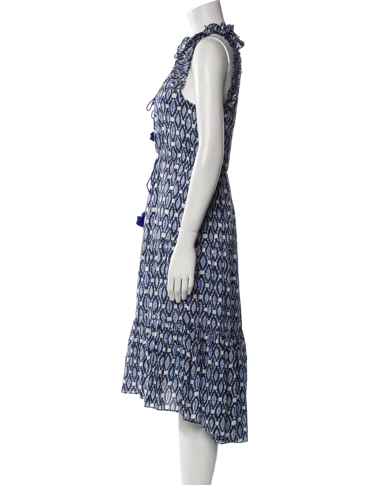 Figue Printed Midi Length Dress