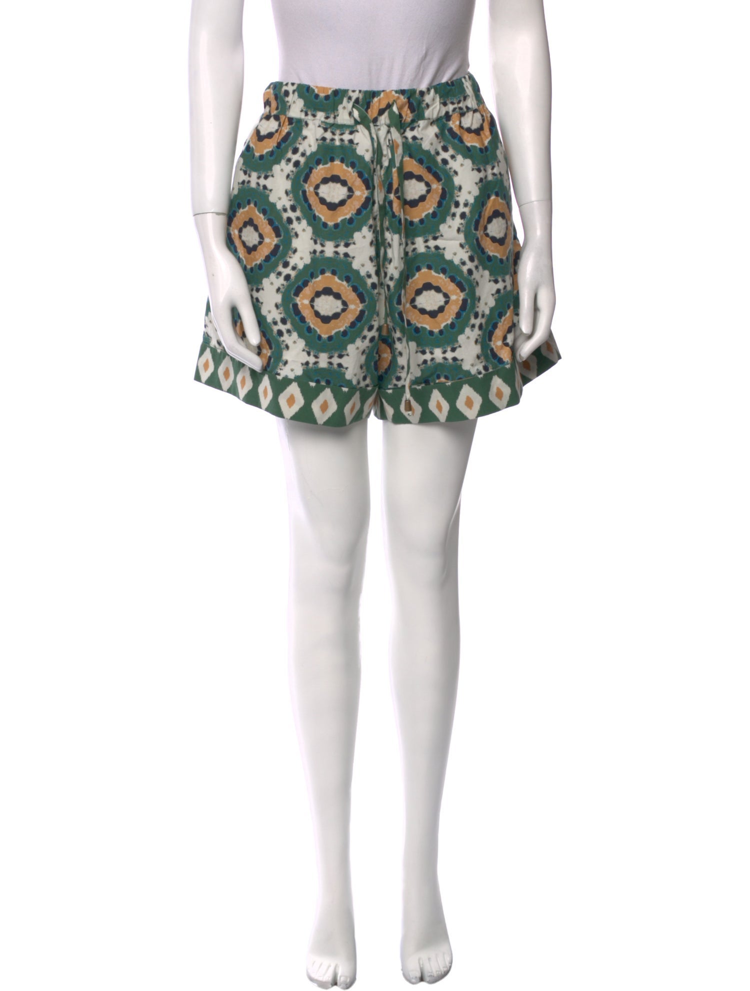 Figue Printed Mini Shorts