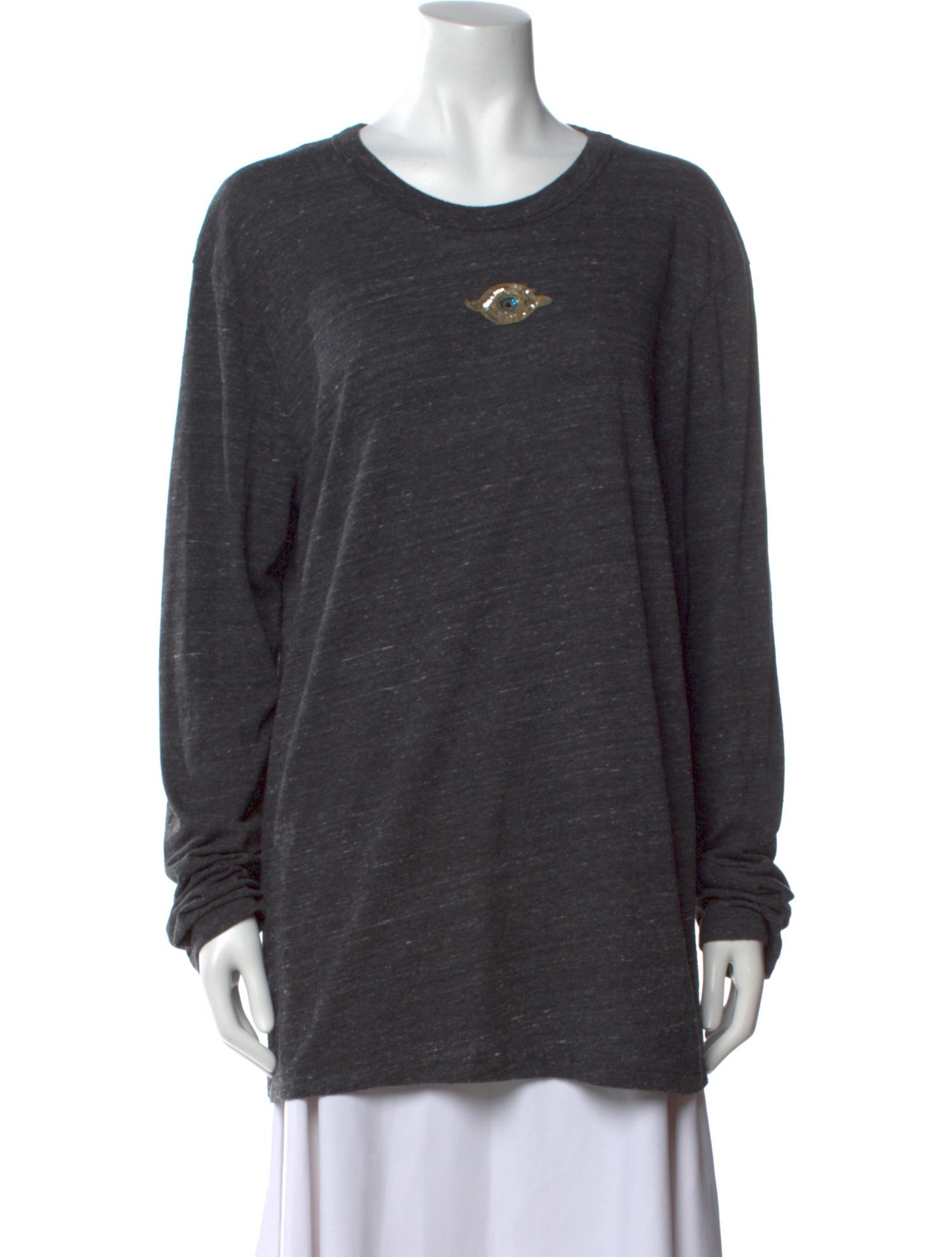Figue Scoop Neck Long Sleeve Sweatshirt
